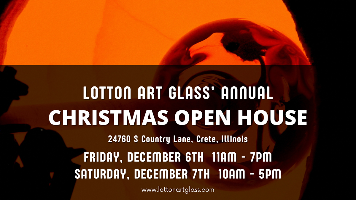 Lotton Art Glass 2024 Xmas Open House RS